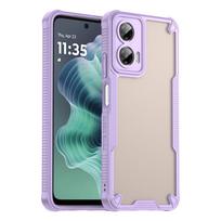 Hybrid Rugged Protective Cover For Motorola Moto G35 G55 G75 5G Case Shockproof Coque Fundas Capa Moto G35 5G violetinė