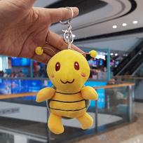 Mielas mažas vėžliukas pakabukas pliušinis žaislas lėlė Jenig vėžliuko rankinės pakabukas raktų pakabukas lėlė 13cm yellow