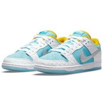 Nike SB Dunk Low Pro FTC Lagoon Pulse Shoe DH7687-400 EU 38.5 white