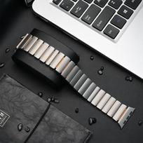 Titanium Rubber Strap for Apple Watch Ultra 3 2 1 49mm Series 11 10 46mm Luxury Band for Iwatch 9 8 7 45mm 6 5 SE 44mm Bracelet for Series11 10 46mm gray