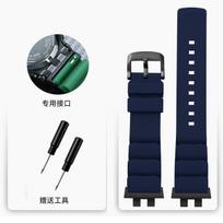 GMW-B5000 Resin Watch strap For Casio G-shock small square 3459 GMW B5000 silicone rubber sports Watch band Bracelet Accessories For GMW-B5000 gray