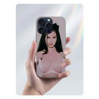 Singer Lana D-Del Rey Clear Phone Case For Iphone 17 Air 16 Pro Max 15 Pro 14 Plus 17E 16E 11 13 12 Mini Cover Cases Fundas Cell iPhone 16E black