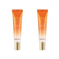 Farmstay Ginseng & Niacinamide Premium Rolling Eye Serum 25ml (0.84 fl. oz.) 2ea 2ea orange