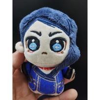 Nauja Arcane Vi Caitlyn Medvilninė Pliušinė Lėlė 10cm Anime Figūrėlė Pliušinis Žaislas Dvigubo Miesto Karo Pakabukas Dekoracija Pliušinis Žaislas Dovana Vaikams 10cm gray