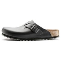 Birkenstock Boston Closed Toe Slippers Unisex Black Narrow 0060196 40