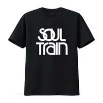 Soul Train Classic Logo T Shirt Vintage Washed Streetwear Versatile Designer Clothes Homme Graphic Unisex Top For Everyday Wear S įvairiaspalvis