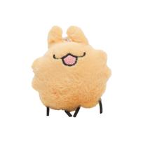 Mini Kawaii Hollow Knight Silk Song Pet Flea Dog Fan Flea Dog Will Chirp Keychain Plush Doll Pendant For Kids Birthday Xmas Gift 8cm beige