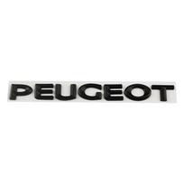 Automobilio galinės bagažinės emblemos lipduko priedai Peugeot 206 307 308 207 3008 208 508 2008 5008 301 406 408 4008 Rifter RCZ Citroen PR7 white