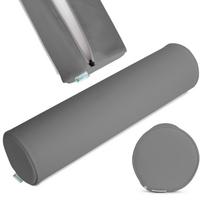Apvali masažo pagalvėlė Habys Touch Core 15×60 cm, pilka