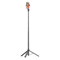 69.3  Extendable Selfie Stick with Remote Auto Opening Travel Tripod for Cell Phone 360 degrees  Rotation
