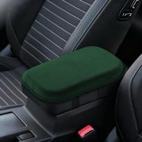 Soft Car Armrest Cushion Booster Pad Thicken Heightening Pad Car Armrest Pad  For Central Console žalia