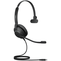 Jabra Evolve2 30 SE USB C/A UC Mono Headset Wired Handheld Office/Call Center USB Type-C / USB Type-A Black