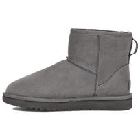 UGG Classic Mini UGG Rubber Logo 'Grey' Women's 1108231-GREY 36 gray