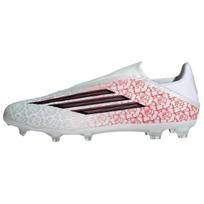 Adidas Lamine Yamal x Adidas F50 League Bevaržčiai Fg Mg 'Baltas Juodas Skaidrus Raudonas' KJ3781 44 balta