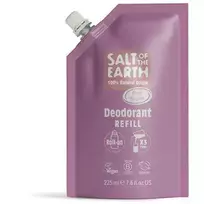 Salt-Of-The-Earth Peony Blossom Deo Refill - Natural Roll-on Deodorant Refill 225ml