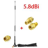 868MHz 5.8dBi 6dBi HNT Helium skirta LoRa 915MHz SMA RP-SMA vyriška antenėlė 10 pėdų