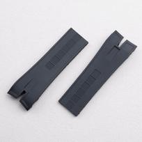26,5 mm laikrodžio apyrankės priedai Juoda natūrali guma Silikoninė laikrodžio apyrankė Roger apyrankei Dubuis apyrankei Easy Diver apyrankei 26.5mm gray