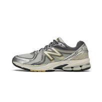 NEW BALANCE sportiniai batai vyrams, moterims, poroms Retro ir universalus stilius Kvėpuojantis tinklelio paviršius Tinka pavasario sportui, Spalva: ML860KR2 38.5 gray