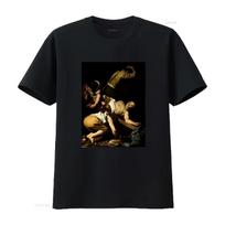 Caravaggio Šv. Petro Nukryžiavimas Marškinėliai Dramatiškas Baroko Meno Spaudinys Puikiai tinka Istorikams Klasikos Mėgėjams vintage Išplauti XXXL juoda
