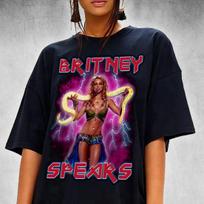 Britney Spears Rap Vintage T-Shirt Best Gift Trap T Shirt TShirt Tee Man Woman S brown