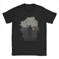 Death Stranding Tomorrow is in Your Hand V2 T Shirt  100% Cotton Clothes Humor Short Sleeve Round Collar Tee Shirt S juoda