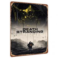 Death Stranding Game Theme Metal Iron Painting Living Room Bedroom Decor Game Peripheral Collection 20x30cm（7.8x11.8inch） gray