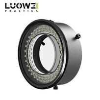 LUOWEI LS02 Microscope Polarized LED Ring Light Lamp Anti Glare Illuminators Source Eliminating Reflections Repair Light Source