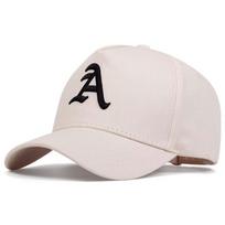 Cap Letter Print A Embroidery Snapback Hat Cotton Adjustable Hip Hop Hat Sportss Trucker Caps Sun Hats Summer Men Baseball black
