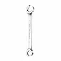 8-19mm Flare Nut Wrench Mirror Finish High Torque Wrench Hand Tool Open Ring Spanner  Car Repair 10-12
