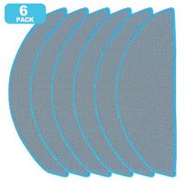 4/10/20 Pack For ILIFE V20 / For Vyzzle D10 Mop Cloths Compatible Microfiber Replacement Parts for Robot Vacuum gray