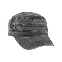Classic Casual Vintage Male Flat Sun Army Cap Men's Polyester Hat tamsiai mėlyna