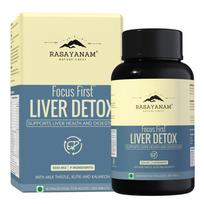 Rasayanam Liver Detox Supplement 1000mg | Milk Thistle and NAC | 80% Silymarin | Added herbs like Kutki, Kalmegh, Turmeric, Dandelion, Zinc & mor