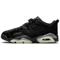 Jordan Air Jordan 6 žemi senoviniai krepšinio batai moteriški juodi IO9786-001 35.5 juoda