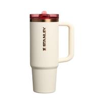 Stanley The Quencher ProTour puodelis su atlenkiamu šiaudeliu 887ml Kreminis Rožinisauksinis ONE SIZE rožinio aukso spalvos
