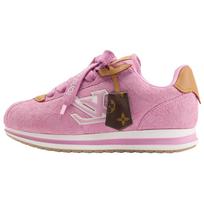 LOUIS VUITTON x J Hope Bendradarbiavimas Sviestinės minkštumo žemi aulinukai Laisvalaikio batai Unisex Rožiniai 1AKDFD 42 pink