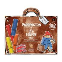Set Dr. PawPaw: Paddington Orange Marmalade Hydrating Lip Balm, 4 g + Paddington Bear Original Balm Vegan Lip Balm, 4 g + Strawberry Jam Hydrating Lip Balm, 4 g