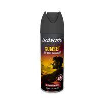 Babaria Sunset Spray Deodorant purškiamas dezodorantas vyrams, 200 ml
