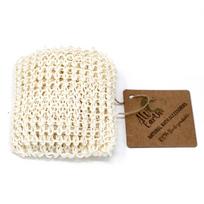 Sisal Sponge and Scrub - Exfoliating Star Šie AW Earth sisalo šveitikliai yra visiškai biologiškai skaidūs ir draugiški aplinkai.