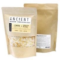 Himalayan Bath Salt Blend 500g - Energise Energise: Citrinos, imbiero ir apelsinų eteriniai aliejai + Avokadų aliejus