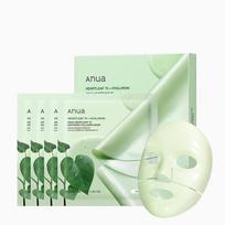Anua - Heartleaf 70 Soothing Collagen Mask - 4pcs Raminančių ir drėkinančių lakštinių kaukių rinkinys – 4 vnt. × 38 g