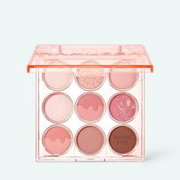 Amuse - Eye color palette, 01 Warm Boksoonga akių šešėlių paletė