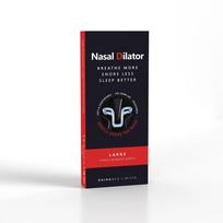 3Pcs Nasal Dilators, Anti-Snoring Devices Increase Airflow & Reduce Snoring raudona