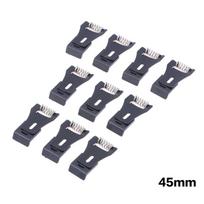 10Pcs Panel Lamp Spring Clip Downlight Recessed Lighting Accessories Portable Lamp Circlip Mounting Bracket 50MM gray