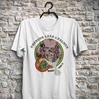 Vintage 1978 Emerson Lake and Palmer Works Tour Tshirt Rock Music Greg Lake XL white