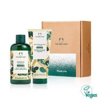 The Body Shop Moringa Shower Gel & Body Lotion Gift Set (888103) beige