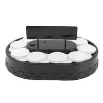 Rotary Sushi Machine Automatic Rotating Table Display Stand Swing Tray Turntable for Sushi Dessert Cupcake Sushi gray