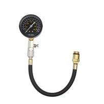 Variklio cilindrų suspaudimo matuoklis Bandymo matuoklis Automobilio patikrinimo bandymo remonto įrankių rinkinys 0-300 Psi slėgio matuoklis black#0 black