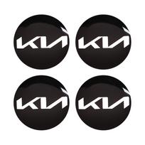 4 vnt. KIA specialaus automobilio ratlankio centrinis dangtelis Kia KN GT-Line Sportage Ceed Rio Picanto Sorento Soul Cerato Venga Forte Cadenza zqdtx40 black