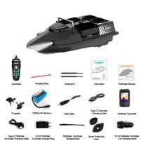 GPS Žvejybos Masalo Valtis Flying V803 Pro 500M Nuotolinio Valdymo Masalo Valtis Automatinis Grįžimas Įmontuotas Žuvų Ieškiklis 12000mAh Baterija 3KG Keliamoji Galia