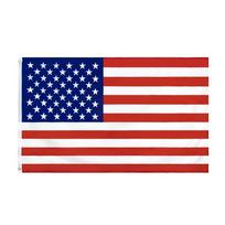 Aukštos kokybės spausdinta poliesterio Amerikos vėliava 60x90cm 90x150cm su žiedeliais JAV vėliava patriotiniams papuošimams ir ekspozicijoms 60 x 90cm blue